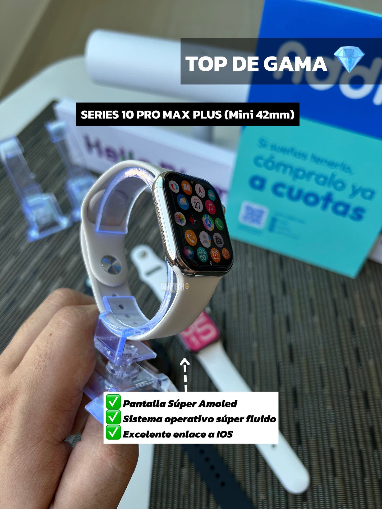 Smartwatch Series 10 Pro Max Plus 42mm mini