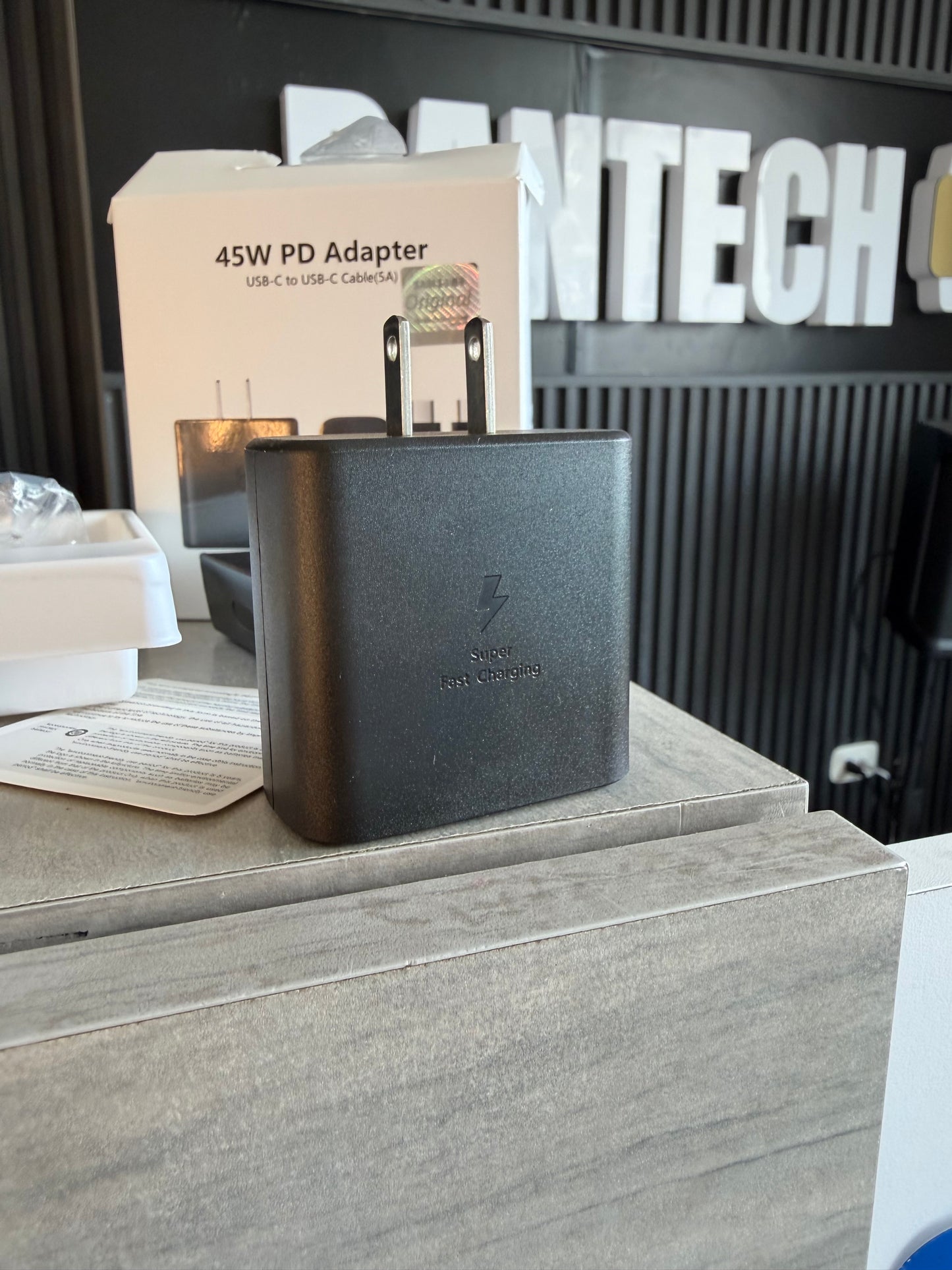 Cargador Rápido Samsung 45W Original – Potencia Máxima ⚡