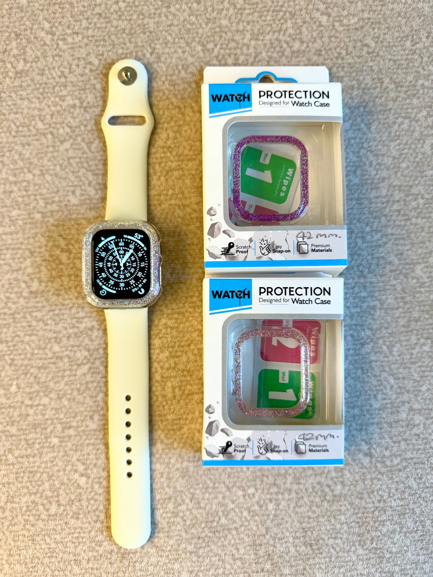 Case protector AppleWatch escarchado 42mm