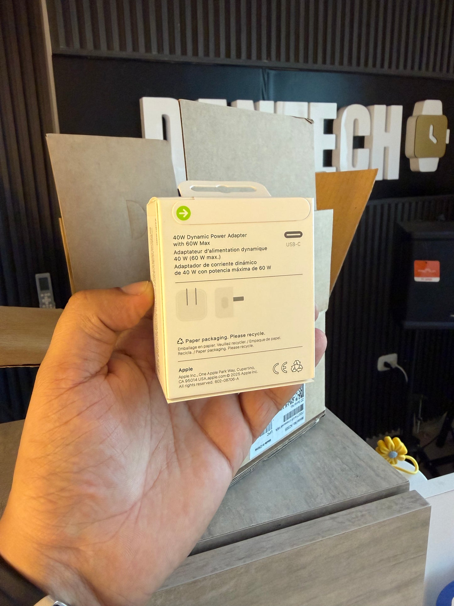 Adaptador de corriente dinámico 40w (máximo 60w) original