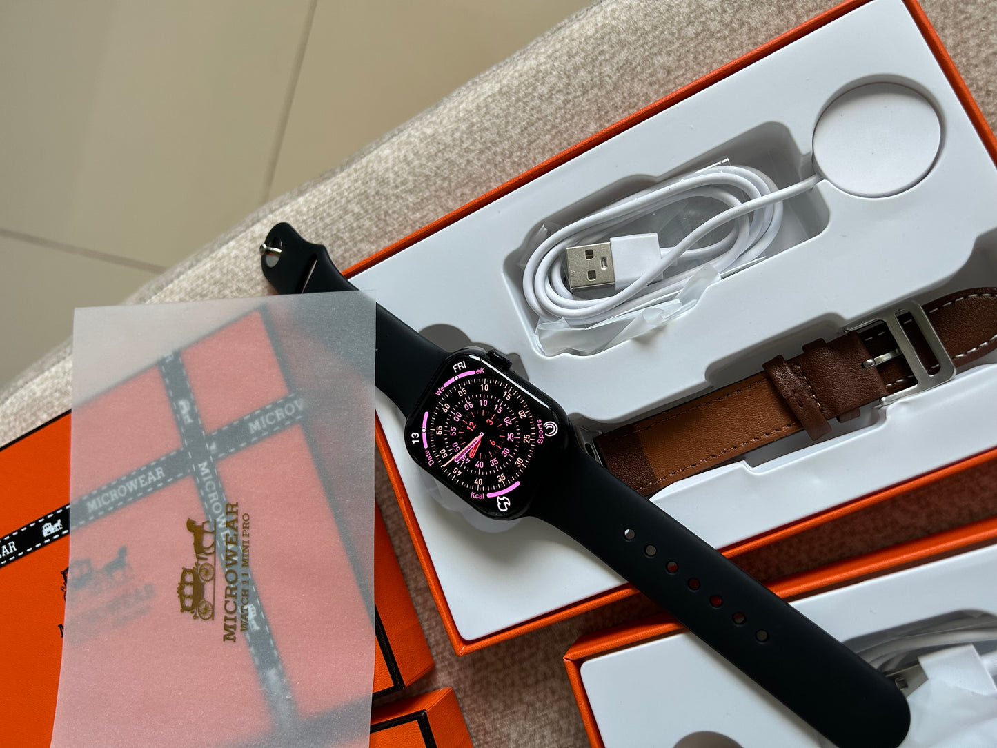 SMARTWATCH SERIES 11 PRO MAX RESPONDE WPP 📲 RESISTE AGUA💦
