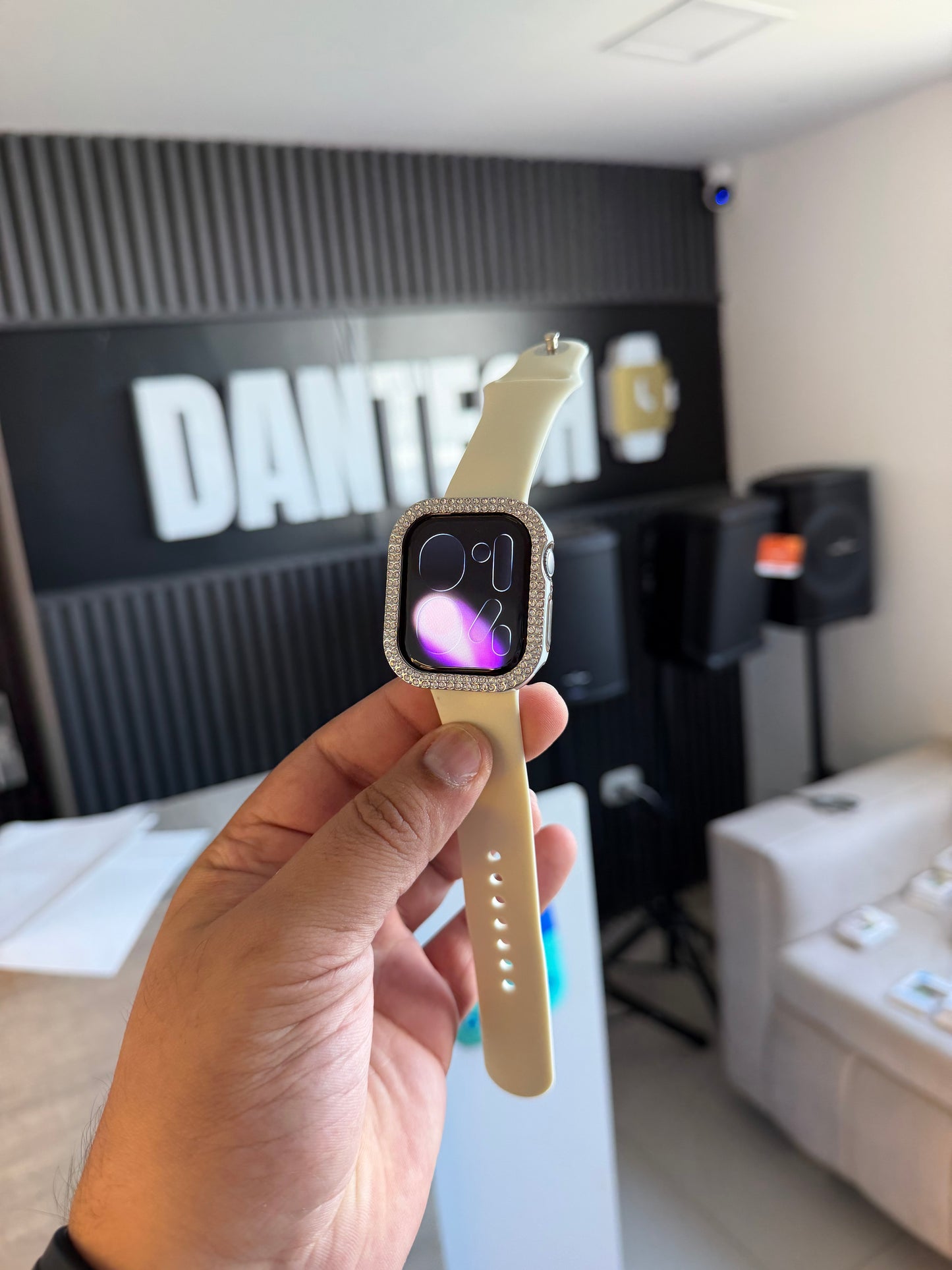 Case protector AppleWatch diamante 42mm