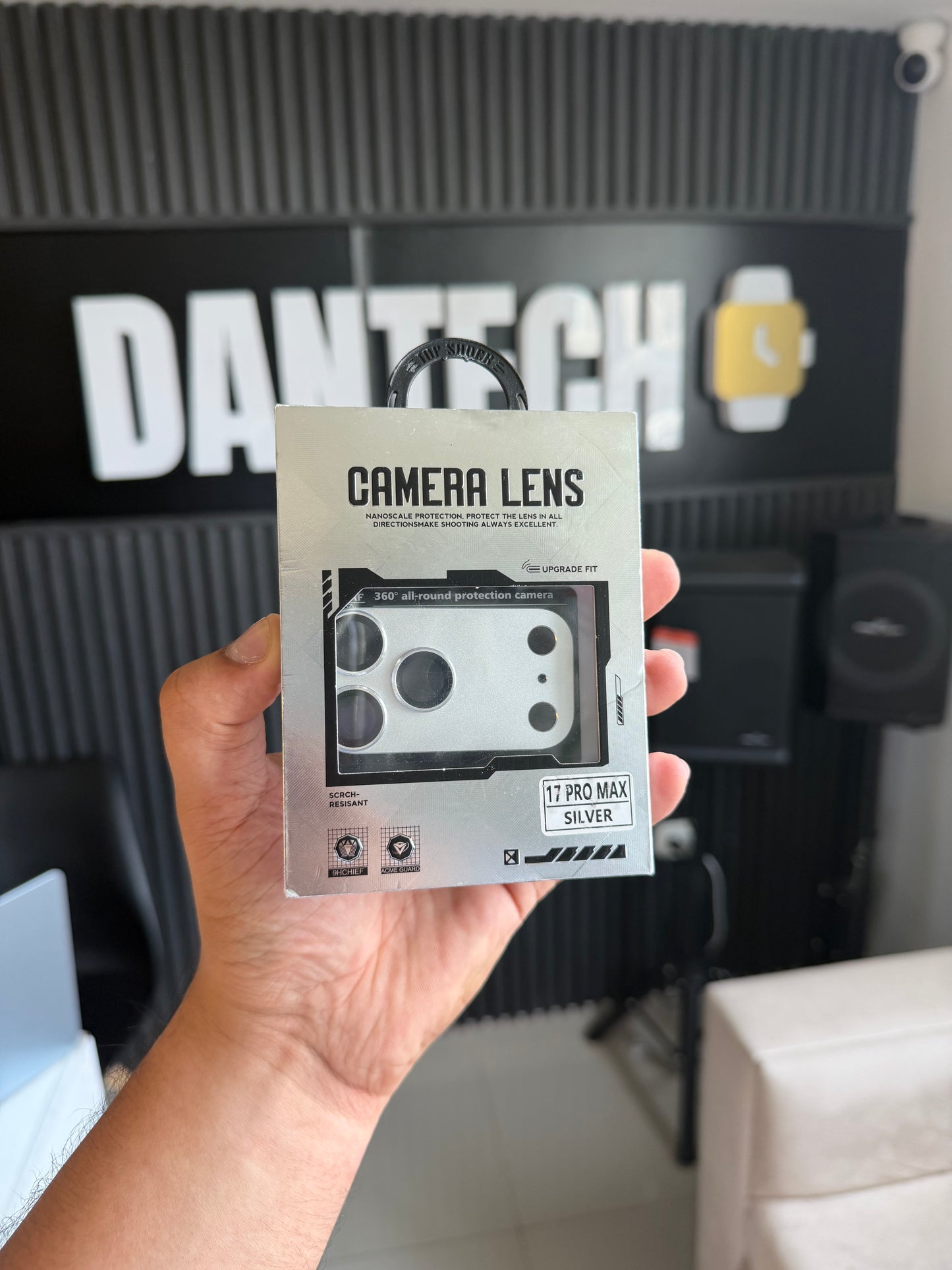 Protectores camara y bisel IPhone 17 pro Max