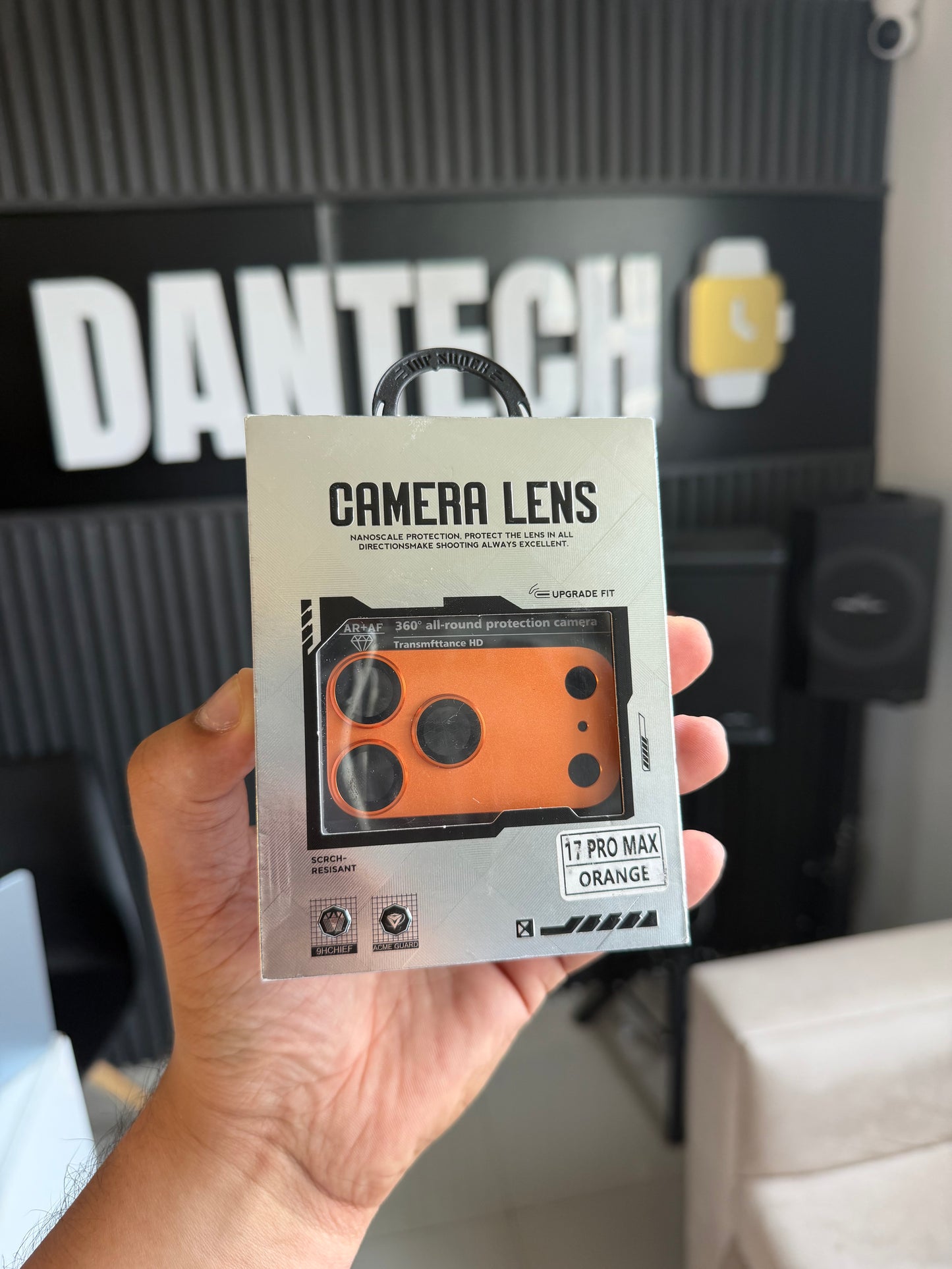 Protectores camara y bisel IPhone 17 pro Max