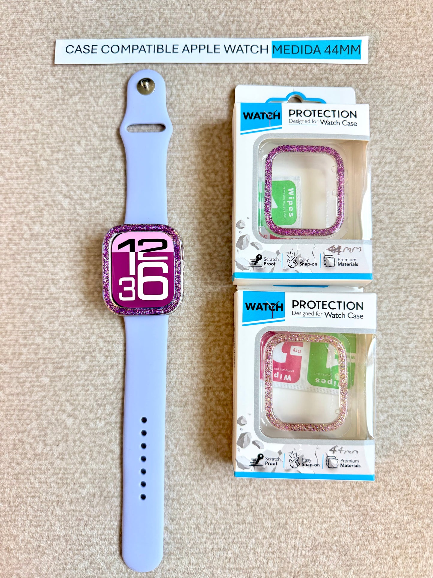Case protector AppleWatch escarchado 44mm