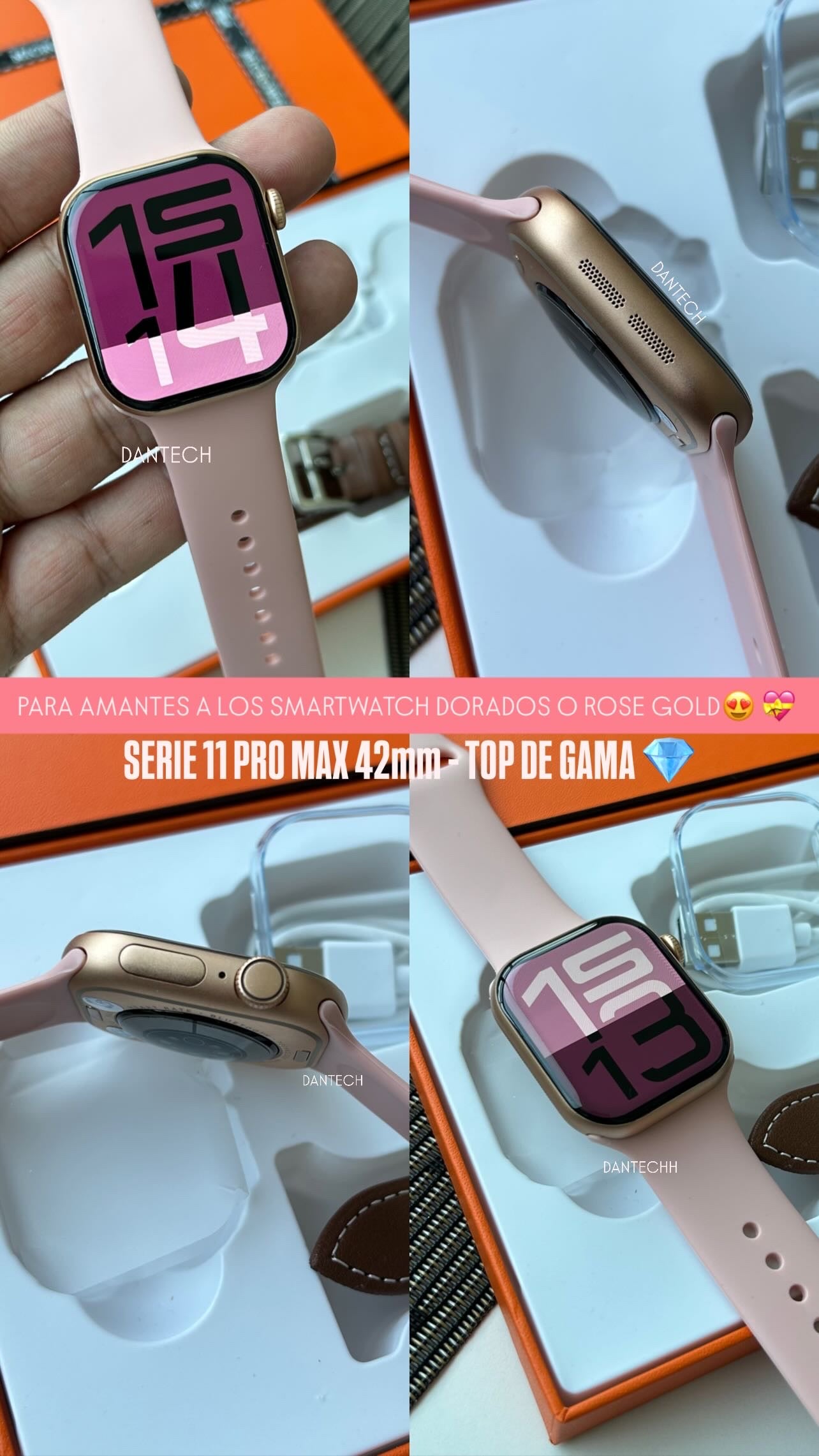 SMARTWATCH SERIES 11 PRO MAX RESPONDE WPP 📲 RESISTE AGUA💦