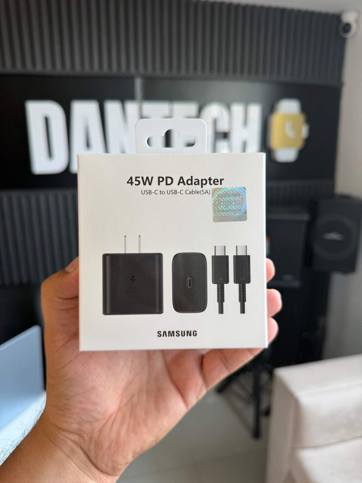 Cargador Rápido Samsung 45W Original – Potencia Máxima ⚡