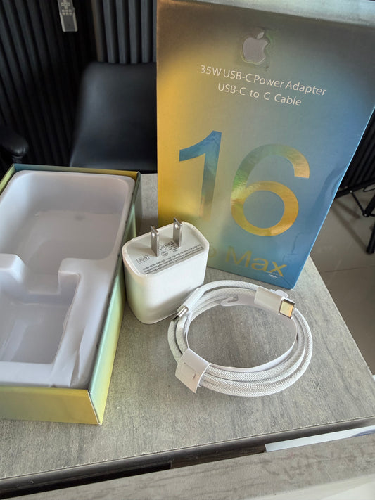 Cargador Completo TC a TC para iPhone – Kit Completo 1M