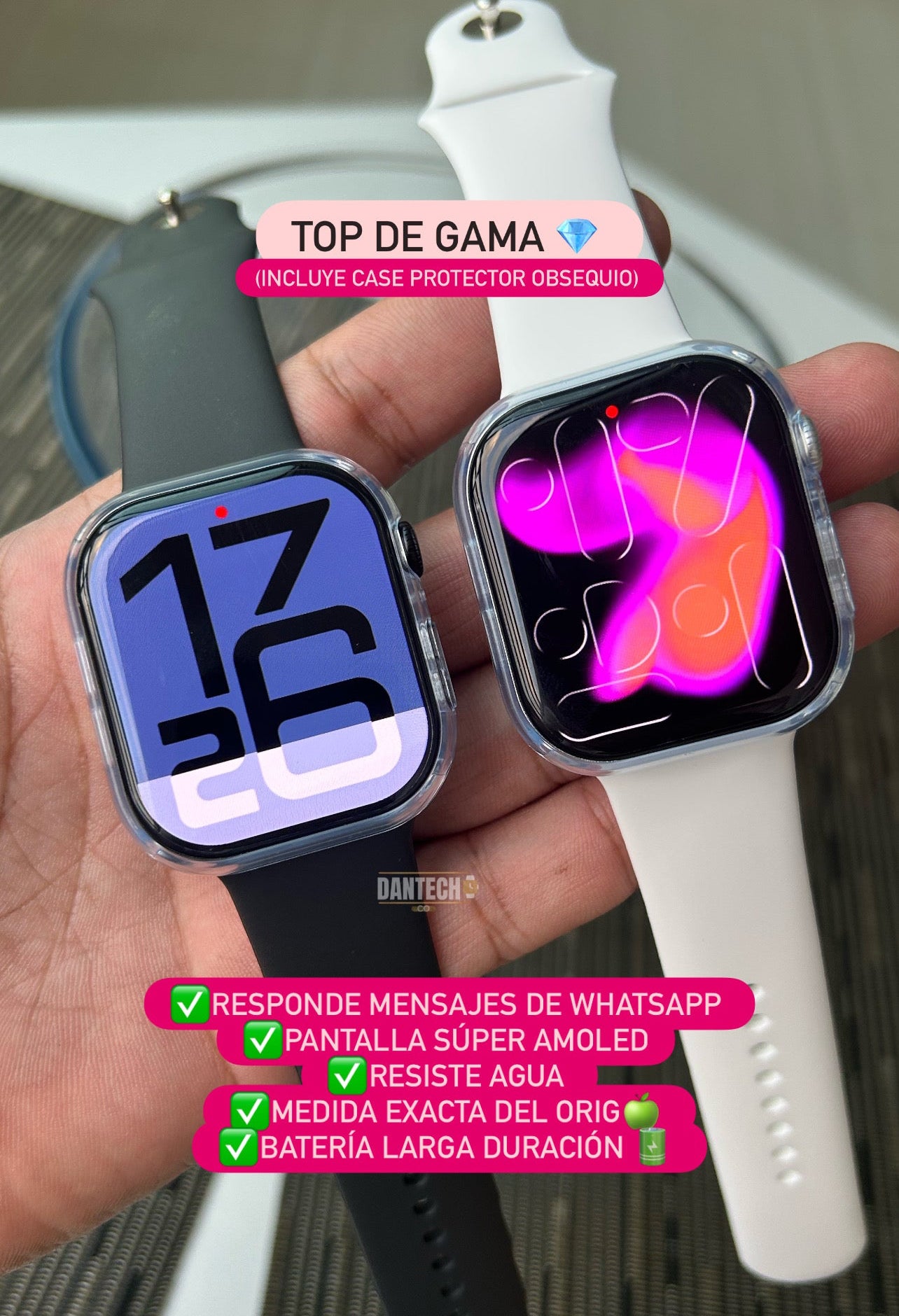 SMARTWATCH SERIES 11 PRO MAX RESPONDE WPP 📲 RESISTE AGUA💦