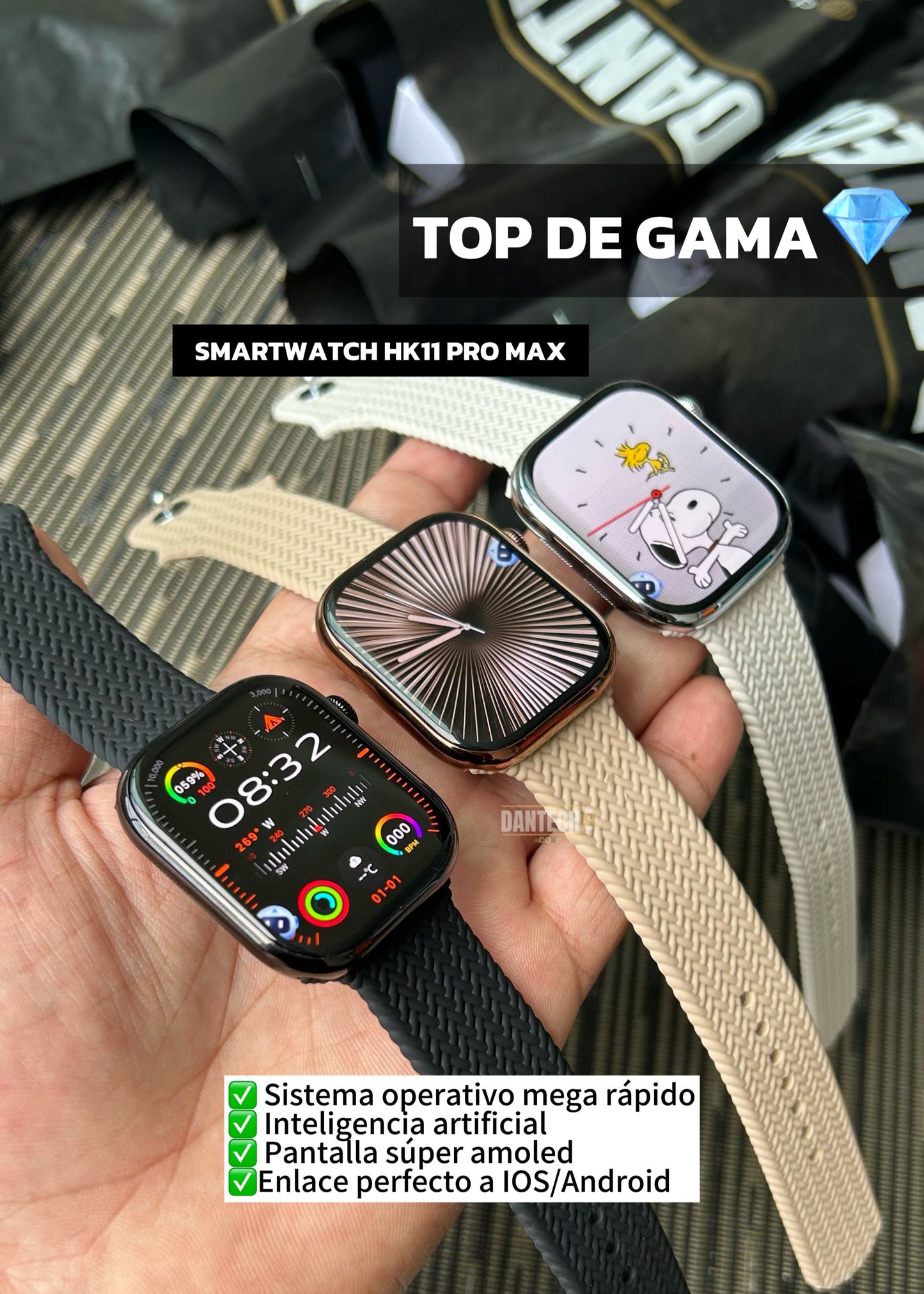 SMARTWATCH HK11 PRO MAX 45mm